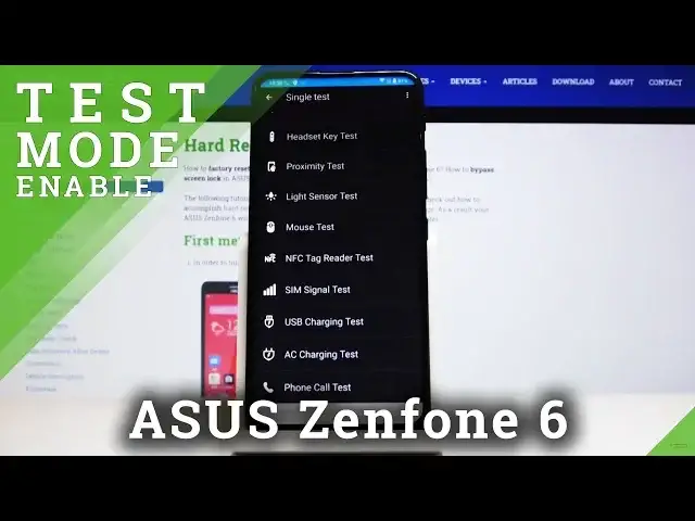 'Video thumbnail for ASUS Zenfone 6 Test Mode | SMMI Test Menu'