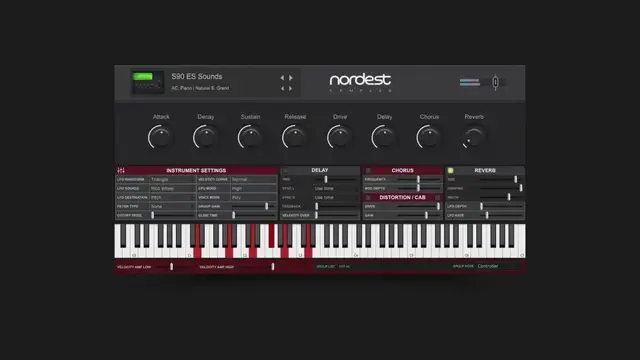 'Video thumbnail for Nordest Sampler - S90ES Sounds (DEMO)'