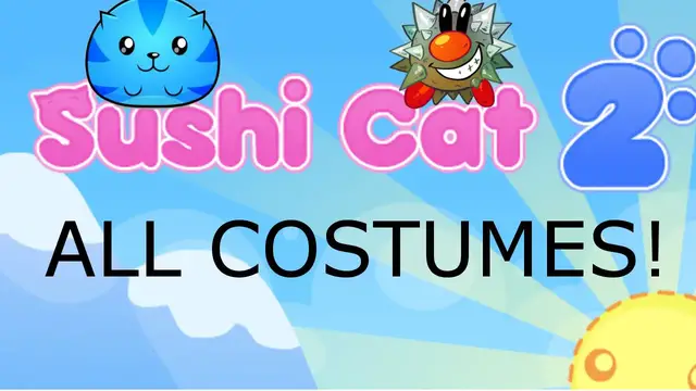 Video thumbnail for Sushi Cat 2 All Costumes Showcase