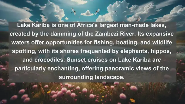 Video thumbnail for Discover Zimbabwe's Natural Marvels: Top 10 Famous Lakes You Can't Miss!