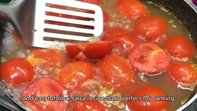 Video thumbnail for Salsa recipe for canning