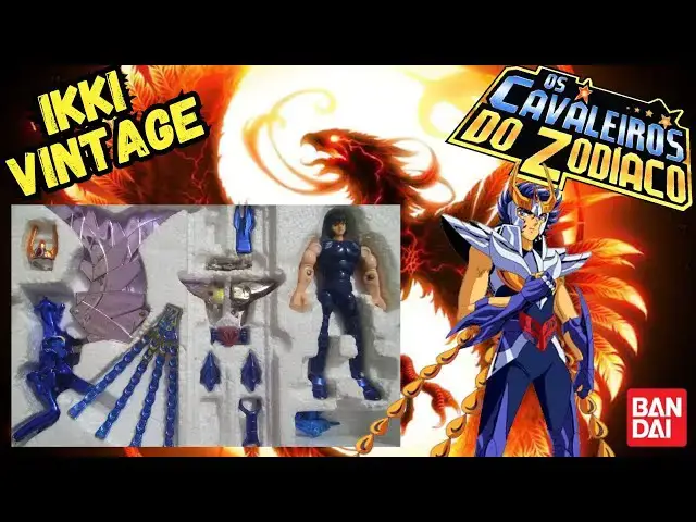 'Video thumbnail for Review Cavaleiros do Zodíaco Ikki de Fénix Vintage - Bandai 1988'