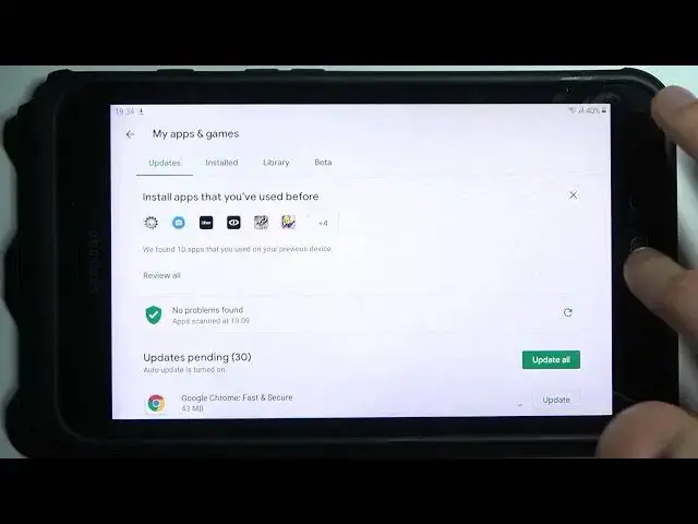 Video thumbnail for How to Update Apps on SAMSUNG GALAXY TAB ACTIVE 2 – Download the Latest App Version