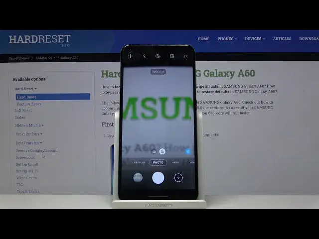 Video thumbnail for How to Change Aspect Ratio in SAMSUNG Galaxy A60 – Open Camera Settings
