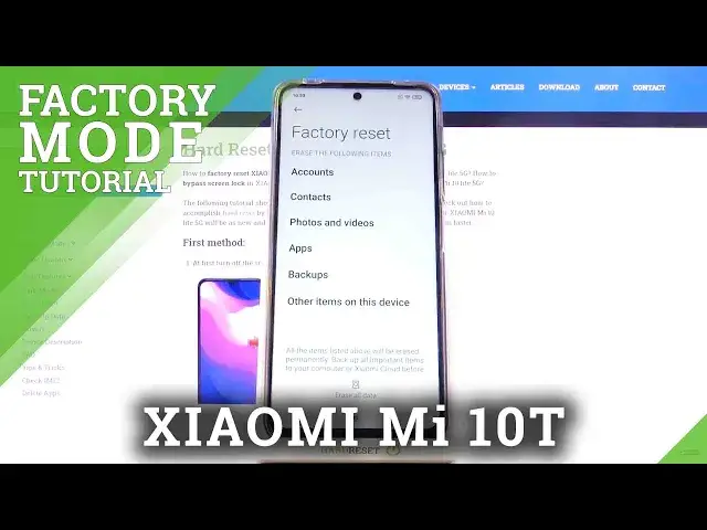 'Video thumbnail for How to Factory Reset XIAOMI Mi 10T – Delete All Content & Settings'
