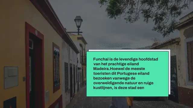 Video thumbnail for Doen in Funchal, Madeira