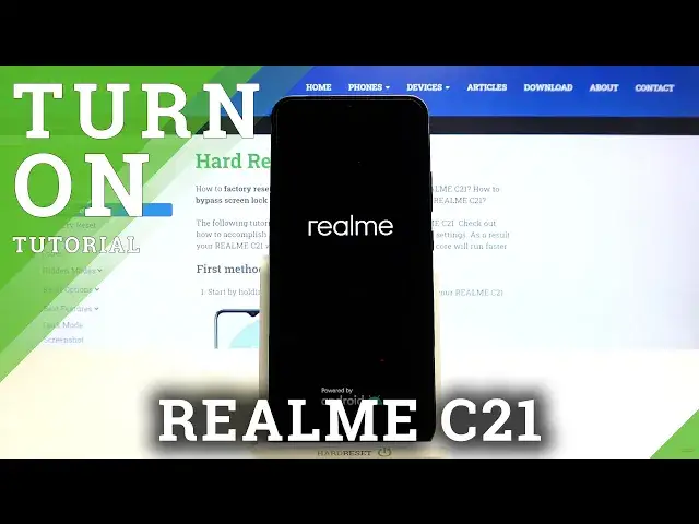 Video thumbnail for How to Switch On REALME C21 – Power On Device