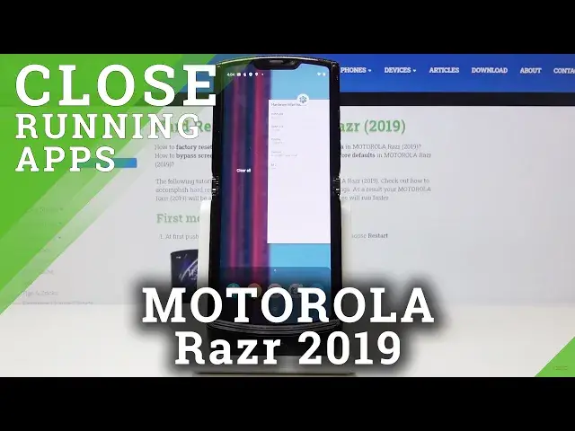 'Video thumbnail for How to Disable Opened Apps in MOTOROLA Razr 2019 – Turn Off Running Apps'