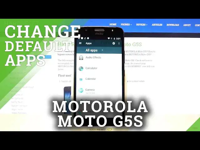 'Video thumbnail for How to Change Default Apps in Motorola Moto G5S - Set Browser as Default'