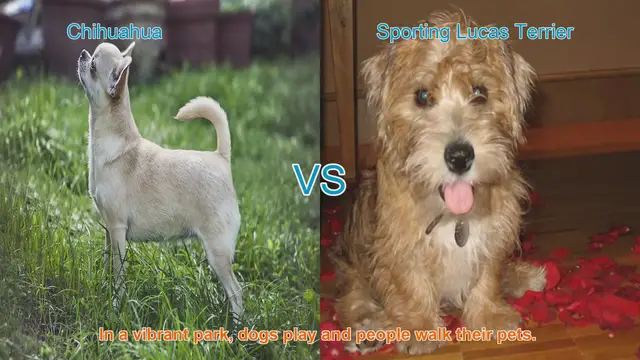 Video thumbnail for Chihuahua vs. Sporting Lucas Terrier: A Comparison of Two Playful Breeds