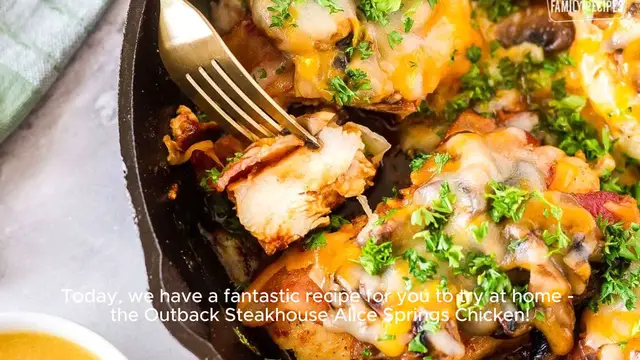 Video thumbnail for Outback Steakhouse Alice Springs Chicken