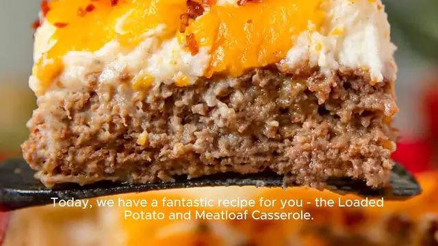 Video thumbnail for Loaded Potato And Meatloaf Casserole