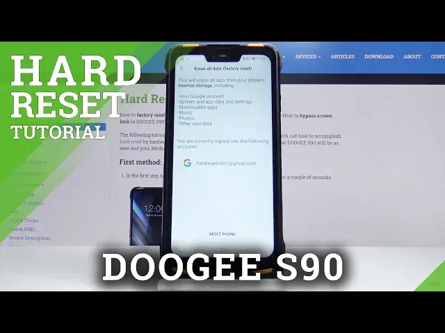 Video thumbnail for How to Factory Reset DOOGEE S90 – Restore Defaults by Settings Menu