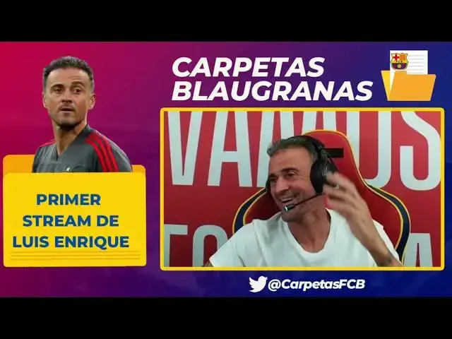 Video thumbnail for YA llega el MUNDIAL! CULÉS en QATAR y LUIS ENRIQUE STREAMER.