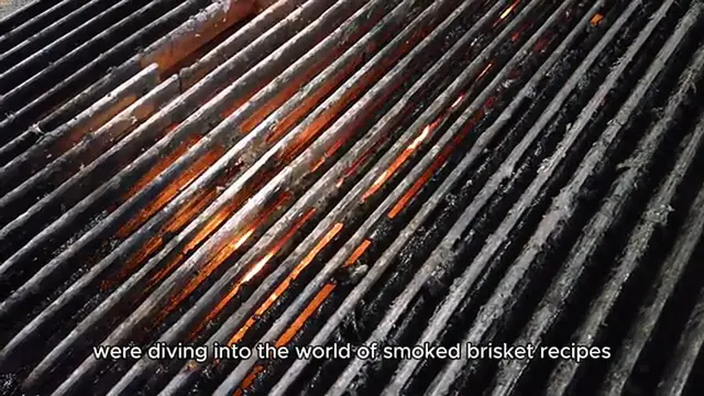 Video thumbnail for Smoked brisket recipe