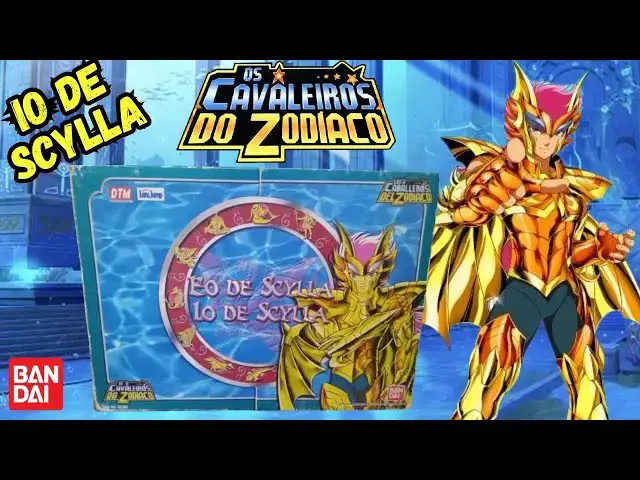 'Video thumbnail for Review Cavaleiros do Zodíaco Io de Scylla vintage bandai 2004'