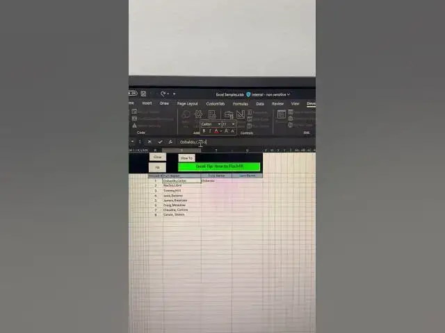 Video thumbnail for Excel Tips -  How to Flashfill