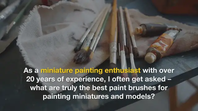 Video thumbnail for Budget vs Premium Paint Brushes for Miniatures: Unlocking Exceptional Value for Budding Artists