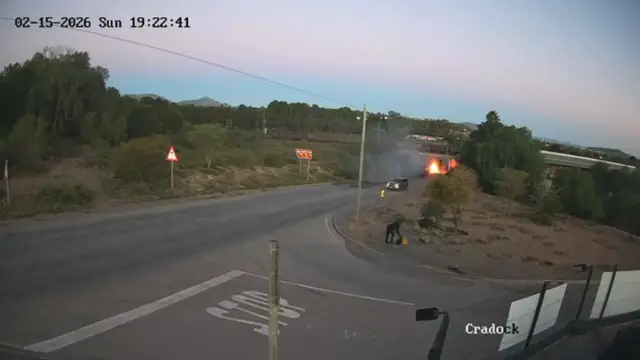 Video thumbnail for Fatal Rear-End Truck Collision Under Cradock Railway Bridge on N10 Claims One Life