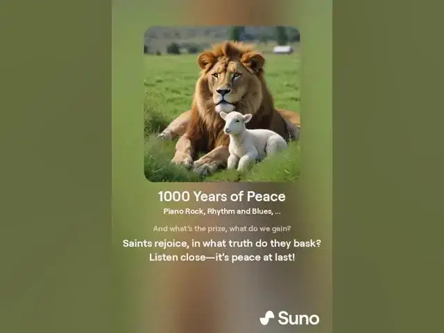 Video thumbnail for 1000 Years of Peace: The Peaceful Millennium
