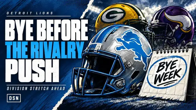 Video thumbnail for Detroit’s bye week sets up the stretch that really matters