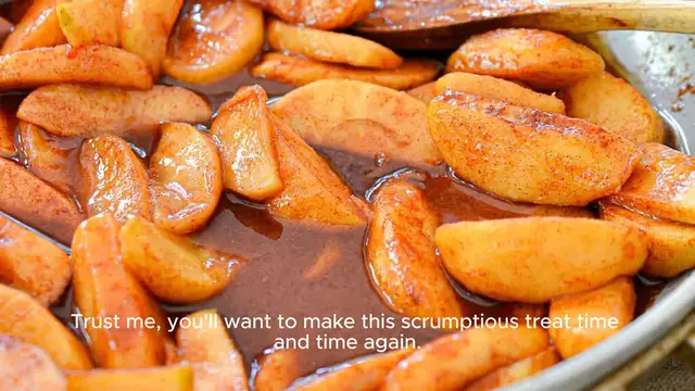 Video thumbnail for Fried apples recipe