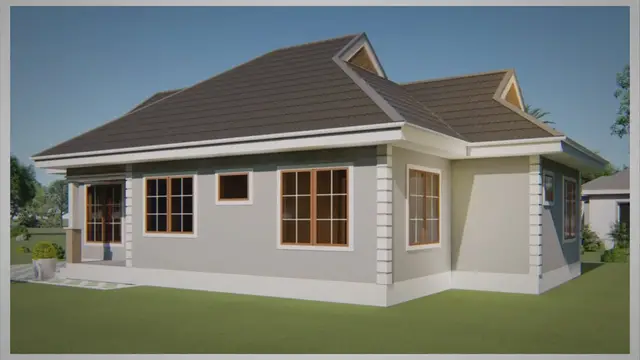 Video thumbnail for Three Bedrooms house design idea