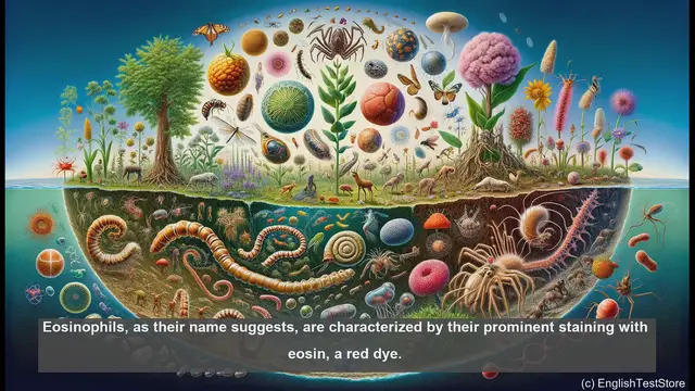 Video thumbnail for Eosinophil in biology - meaning, definition and examples