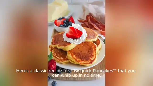 Video thumbnail for bisquick recipe