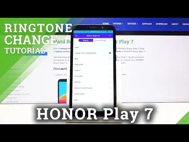 Video thumbnail for How to Change Ringtone in Honor Play 7 – Discover Available Ringtones