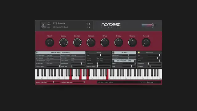 'Video thumbnail for Nordest Sampler - SX8 Sounds (DEMO)'