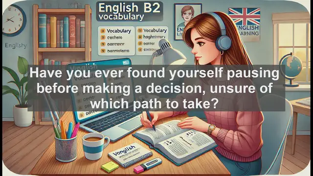 Video thumbnail for 1500 Must Know CEFR B2 Vocabulary - Understanding 'Hesitate': Meaning, Usage, and Common Errors