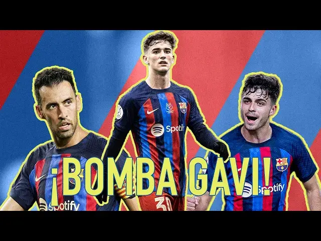 Video thumbnail for 🛑 ÚLTIMA HORA |  ¿¿QUÉ PASA CON GAVI?? ¿PEDRI APUNTA AL CLÁSICO? OFERTA DEL BARÇA A BUSQUETS...