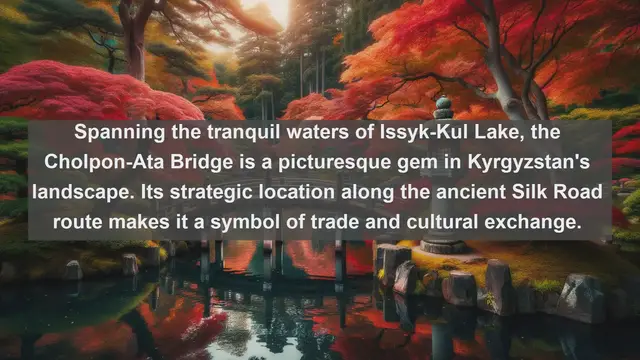 Video thumbnail for Bridging Cultures: Discovering Kyrgyzstan's Top 10 Iconic Bridges
