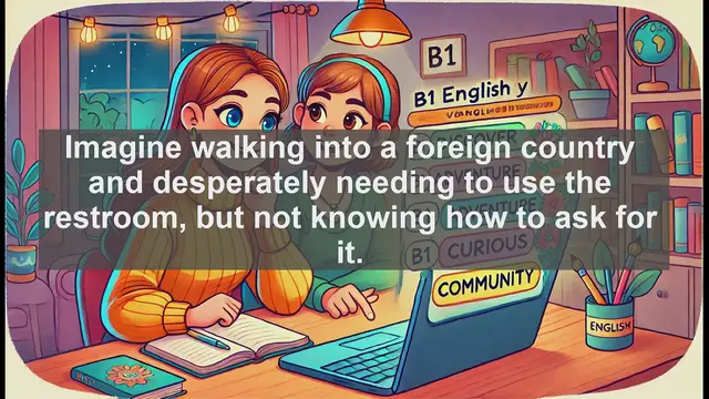 Video thumbnail for 2500 Must Know CEFR B1 Vocabulary - The Word 'Toilet': Essential Vocabulary for B1 English Learners