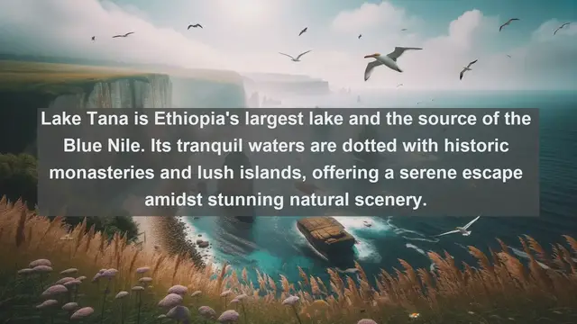 Video thumbnail for Discover Ethiopia's Natural Gems: Top 10 Famous Lakes in Ethiopia