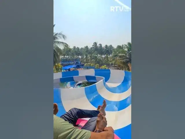 Video thumbnail for Water Park Slide at DreamWorld Water Park #waterpark #shorts