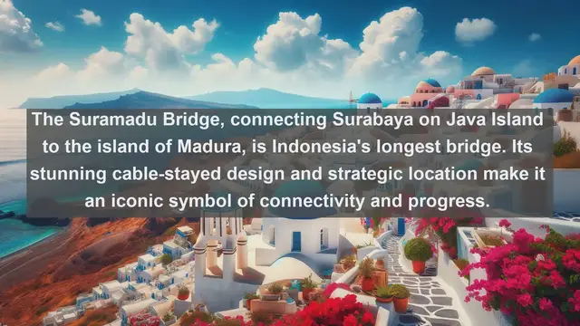 Video thumbnail for Connecting Islands: Top 10 Famous Bridges in Indonesia