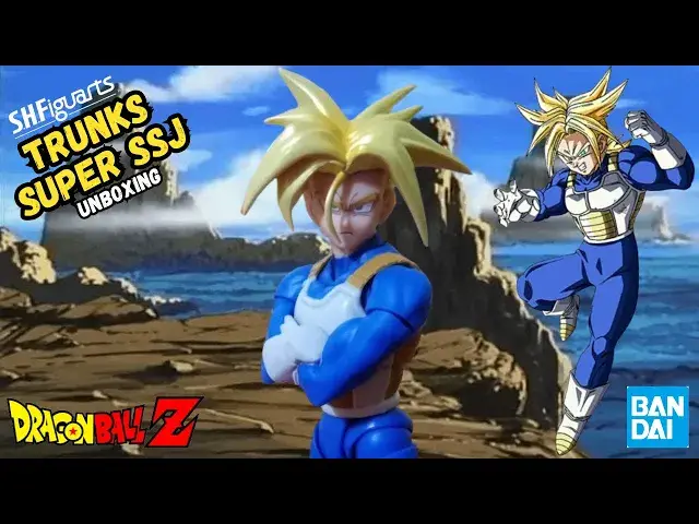 'Video thumbnail for SUPER SAYAJIN TRUNKS S.H Figuarts (Latent Power) Dragon Ball Z Unboxing e Review'