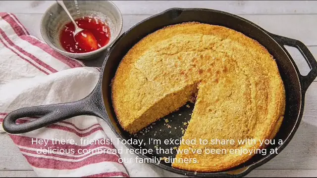 Video thumbnail for Cornbread recipe