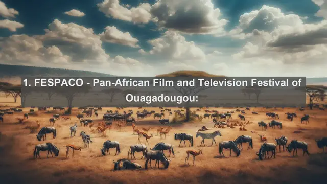 Video thumbnail for Discovering Cultural Treasures: Top 10 Famous Festivals in Burkina Faso