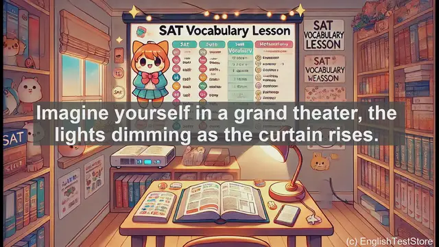 Video thumbnail for 5000 Must Know SAT Vocabulary - Proscenium: The Theatrical Frame Explained