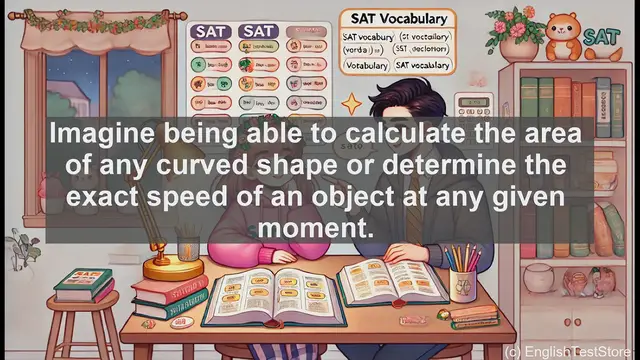 Video thumbnail for 5000 Must Know SAT Vocabulary - Calculus: The Mathematics of Change and Its Real-World Impact