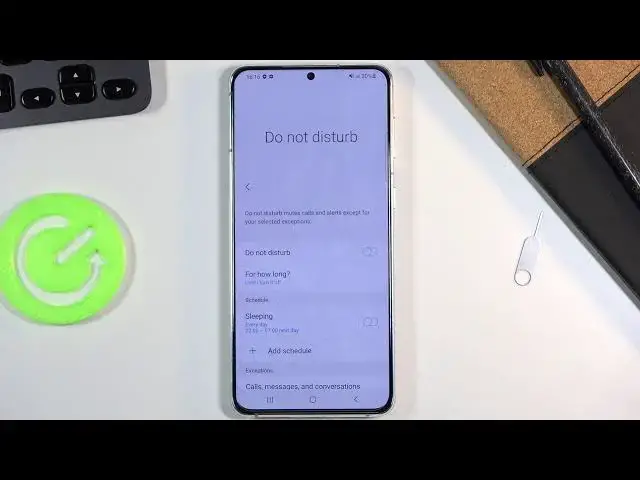 'Video thumbnail for How to Activate Do Not Disturb Mode in SAMSUNG Galaxy S21+ - Silent Preferences'
