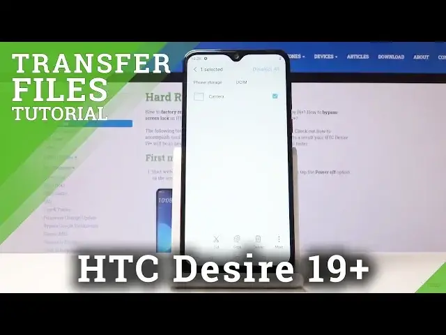 'Video thumbnail for HTC Desire 19+  How to Transfer Files from Phones Storage to SD Card'