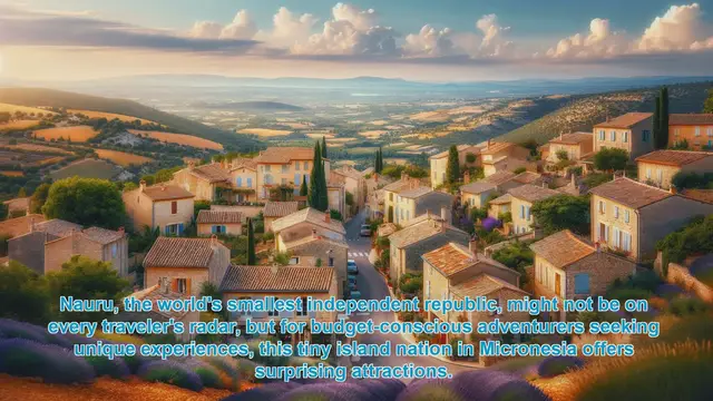 Video thumbnail for Exploring Nauru: Top 10 Budget-Friendly Attractions