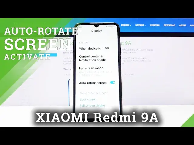 'Video thumbnail for How to Rotate Screen Automatically in XIAOMI Redmi 9A – Find Automatic Rotation'