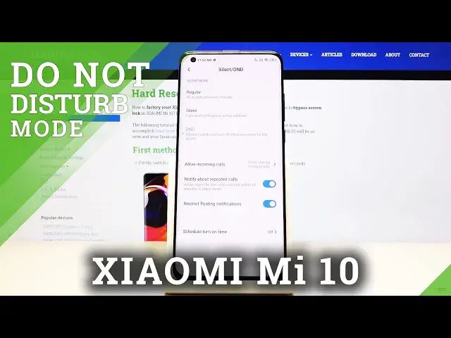 'Video thumbnail for How to Enable Do Not Disturb Mode in Xiaomi Mi 10 – Silent Mode'