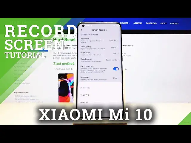 Video thumbnail for How to Record Screen in Xiaomi Mi 10 – Save Screen Action