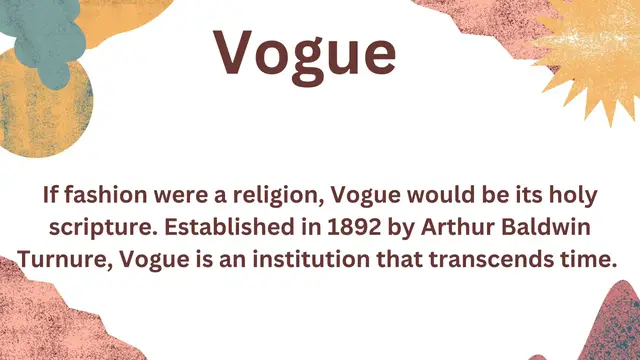 Video thumbnail for Top 5 Fashion Magazines In The World